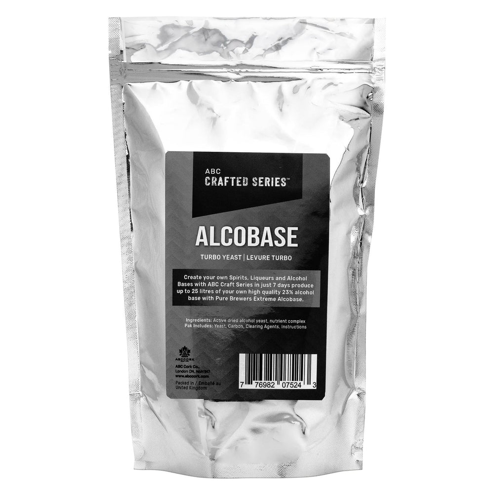 Alcobase (levure, charbon et clarifiant)