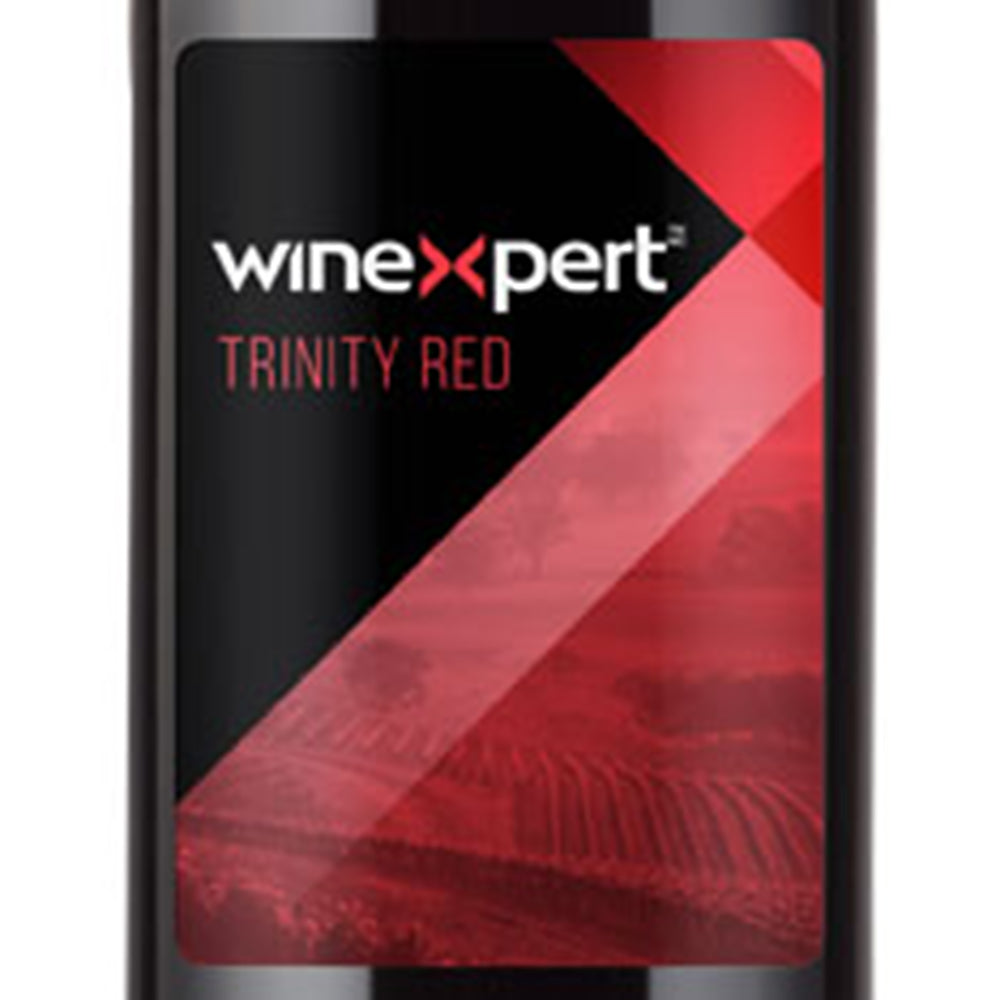 Étiquettes pour bouteilles Trinity Red